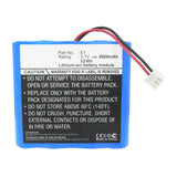 Batteries N Accessories BNA-WB-L15723 DAB Digital Battery - Li-ion, 3.7V, 8800mAh, Ultra High Capacity - Replacement for Pure E1 Battery