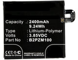 Batteries N Accessories BNA-WB-P8305 Cell Phone Battery - Li-Pol, 3.85V, 2400mAh, Ultra High Capacity Battery - Replacement for HTC 35H00270-00M, B2PZM100 Battery