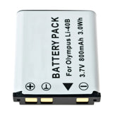 Batteries N Accessories BNA-WB-DLI63 Digital Camera Battery - Li-Ion, 3.7V, 850 mAh, Ultra High Capacity Battery - Replacement for Pentax DL-i63 Battery