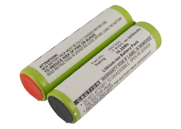 Batteries N Accessories BNA-WB-L6305 Power Tools Battery - Li-Ion, 7.4V, 2200 mAh, Ultra High Capacity Battery - Replacement for AS-Schwabe BST200 Battery