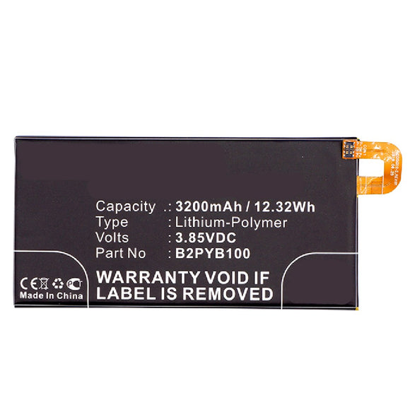 Batteries N Accessories BNA-WB-P8306 Cell Phone Battery - Li-Pol, 3.85V, 3200mAh, Ultra High Capacity Battery - Replacement for HTC 35H00265-00M, B2PYB100 Battery
