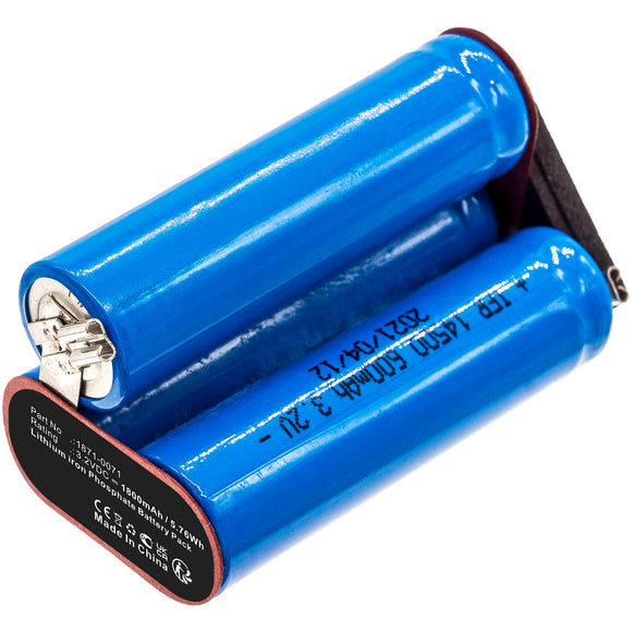 Batteries N Accessories BNA-WB-L15352 Shaver Battery - LiFePO4, 3.2V, 1800mAh, Ultra High Capacity - Replacement for Moser 1871-0071 Battery