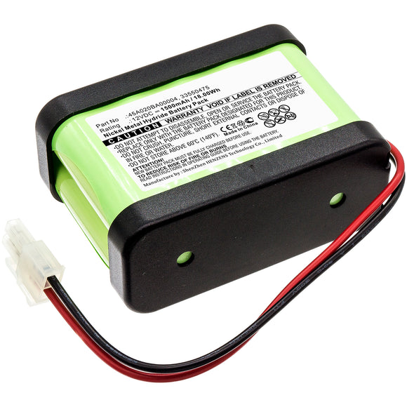 Batteries N Accessories BNA-WB-H10243 Door Lock Battery - Ni-MH, 12V, 1500mAh, Ultra High Capacity - Replacement for Besam 45A020BA00004 Battery