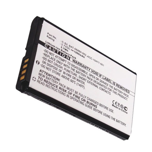 Batteries N Accessories BNA-WB-L15522 Cell Phone Battery - Li-ion, 3.7V, 1000mAh, Ultra High Capacity - Replacement for BlackBerry C-S2 Battery