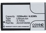 Batteries N Accessories BNA-WB-L8781 Recorder Battery - Li-ion, 3.7V, 1250mAh, Ultra High Capacity - Replacement for Philips ACC8100/00 Battery