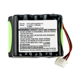 Batteries N Accessories BNA-WB-H13763 Speaker Battery - Ni-MH, 12V, 700mAh, Ultra High Capacity - Replacement for Revolabs 07FLXSPEAKERBAT-01 Battery