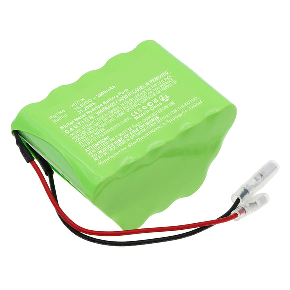 Batteries N Accessories BNA-WB-H18232 Vacuum Cleaner Battery - Ni-MH, 15.6V, 2000mAh, Ultra High Capacity - Replacement for Shark XB75N Battery