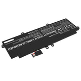 Batteries N Accessories BNA-WB-P18800 Laptop Battery - Li-Pol, 15.4V, 3400mAh, Ultra High Capacity - Replacement for Dynabook PS0011UA1BRS Battery