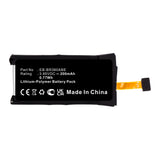 Batteries N Accessories BNA-WB-P13746 Smartwatch Battery - Li-Pol, 3.85V, 200mAh, Ultra High Capacity - Replacement for Samsung EB-BR360ABE Battery