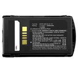 Batteries N Accessories BNA-WB-L1309 Barcode Scanner Battery - Li-ion, 3.7, 2500mAh, Ultra High Capacity Battery - Replacement for Motorola 82-000012-01, BTRY-MC32-01-01 Battery