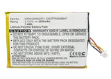 Batteries N Accessories BNA-WB-P4261 GPS Battery - Li-Pol, 3.7V, 2000 mAh, Ultra High Capacity Battery - Replacement for SkyGolf ENCPT505068HT Battery
