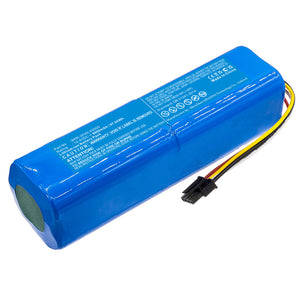 Batteries N Accessories BNA-WB-L17579 Vacuum Cleaner Battery - Li-ion, 14.4V, 6800mAh, Ultra High Capacity - Replacement for Xiaomi BRR-2P4S-5200S Battery