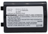 Batteries N Accessories BNA-WB-ENEL4 Digital Camera Battery - li-ion, 11.1V, 1800 mAh, Ultra High Capacity Battery - Replacement for Nikon EN-EL4 Battery