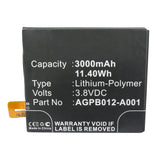 Batteries N Accessories BNA-WB-P11270 Cell Phone Battery - Li-Pol, 3.8V, 3000mAh, Ultra High Capacity - Replacement for Sony LIS1554ERPC Battery