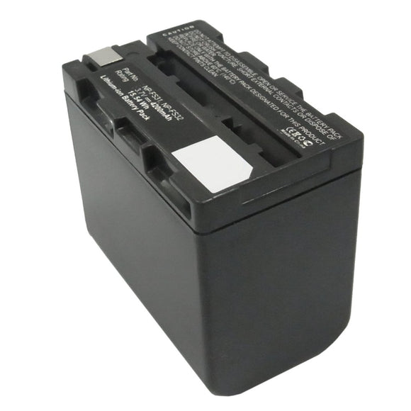 Batteries N Accessories BNA-WB-L9192 Digital Camera Battery - Li-ion, 3.7V, 4200mAh, Ultra High Capacity - Replacement for Sony NP-FS30 Battery