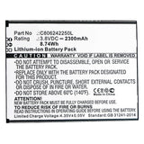 Batteries N Accessories BNA-WB-L10014 Cell Phone Battery - Li-ion, 3.8V, 2300mAh, Ultra High Capacity - Replacement for Blu C806242250L Battery