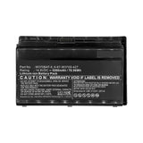 Batteries N Accessories BNA-WB-L10595 Laptop Battery - Li-ion, 14.8V, 5200mAh, Ultra High Capacity - Replacement for Clevo W370BAT-3 Battery