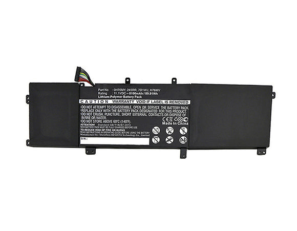 Batteries N Accessories BNA-WB-P4556 Laptops Battery - Li-Pol, 11.1V, 8100 mAh, Ultra High Capacity Battery - Replacement for Dell 0H76MY Battery