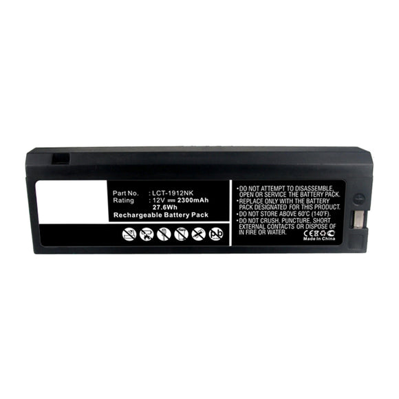 Batteries N Accessories BNA-WB-S15142 Medical Battery - Sealed Lead Acid, 12V, 2300mAh, Ultra High Capacity - Replacement for Nihon Kohden LCT-1912NK Battery