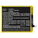 Batteries N Accessories BNA-WB-P9980 Cell Phone Battery - Li-Pol, 3.8V, 3400mAh, Ultra High Capacity - Replacement for Blackview V575868P Battery