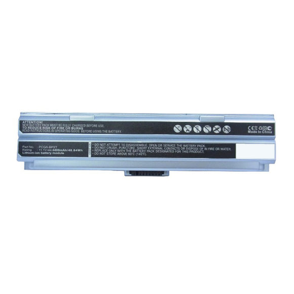 Batteries N Accessories BNA-WB-L16111 Laptop Battery - Li-ion, 11.1V, 4400mAh, Ultra High Capacity - Replacement for Sony PCGA-BP2T Battery