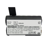 Batteries N Accessories BNA-WB-H11381 2-Way Radio Battery - Ni-MH, 2.4V, 1500mAh, Ultra High Capacity - Replacement for YAESU FNB-79 Battery