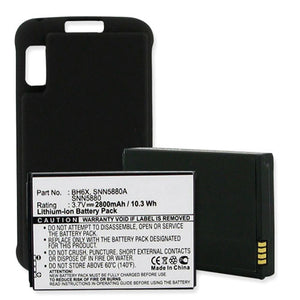 Batteries N Accessories BNA-WB-BLI 1194-2.8 Cell Phone Battery - Li-Ion, 3.7V, 2800 mAh, Ultra High Capacity Battery - Replacement for Motorola BH6X Battery