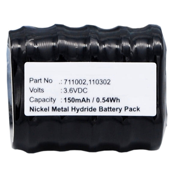 Batteries N Accessories BNA-WB-H9336 Medical Battery - Ni-MH, 6V, 150mAh, Ultra High Capacity