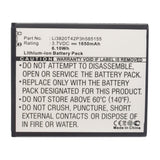 Batteries N Accessories BNA-WB-L14099 Cell Phone Battery - Li-ion, 3.7V, 1650mAh, Ultra High Capacity - Replacement for ZTE Li3820T42P3h585155 Battery