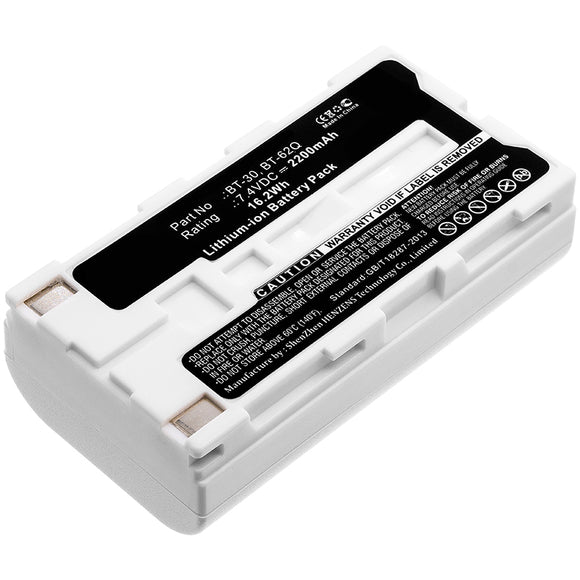 Batteries N Accessories BNA-WB-L7390 Survey Battery - Li-Ion, 7.4V, 2200 mAh, Ultra High Capacity Battery - Replacement for Amada Miyachii BT-30 Battery