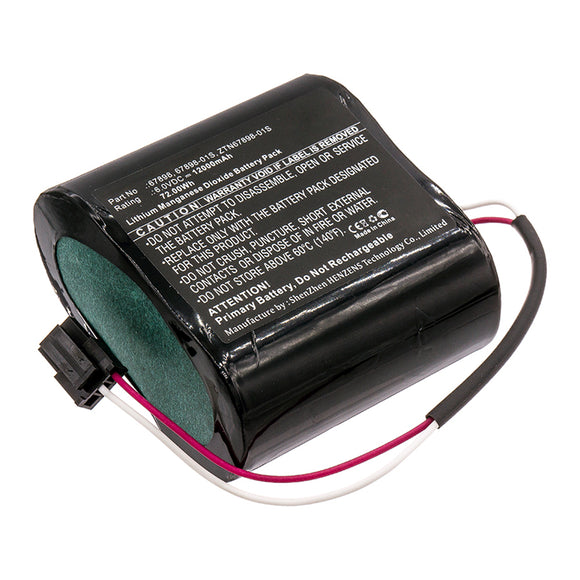 Batteries N Accessories BNA-WB-L13407 Equipment Battery - Li-MnO2, 6V, 12000mAh, Ultra High Capacity - Replacement for Trimble 67898-01S Battery