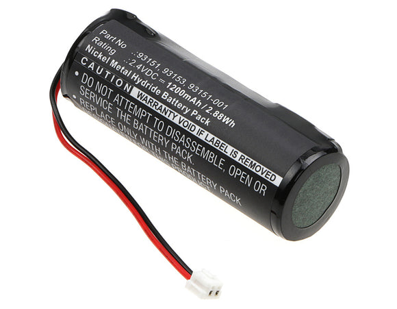 Batteries N Accessories BNA-WB-H7371 Shaver Battery - Ni-MH, 2.4V, 1200 mAh, Ultra High Capacity Battery - Replacement for Wella 93151 Battery