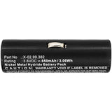 Batteries N Accessories BNA-WB-H11697 Medical Battery - Ni-MH, 3.6V, 850mAh, Ultra High Capacity - Replacement for Heine X-02.99.380 Battery