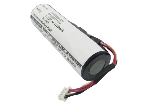 Batteries N Accessories BNA-WB-L4220 GPS Battery - Li-Ion, 3.7V, 2200 mAh, Ultra High Capacity Battery - Replacement for Magellan 541380471002 Battery
