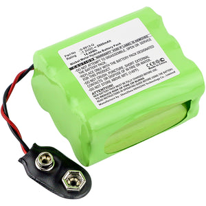 Batteries N Accessories BNA-WB-H8608 Alarm System Battery - Ni-MH, 7.2V, 2000mAh, Ultra High Capacity - Replacement for Visonic 0-9913-Q Battery