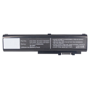 Batteries N Accessories BNA-WB-L10464 Laptop Battery - Li-ion, 11.1V, 4400mAh, Ultra High Capacity - Replacement for Asus A32-N50 Battery