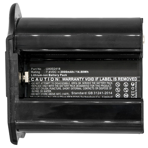 Batteries N Accessories BNA-WB-L9107 Digital Camera Battery - Li-ion, 7.4V, 2000mAh, Ultra High Capacity - Replacement for PHASEONE UA002418 Battery