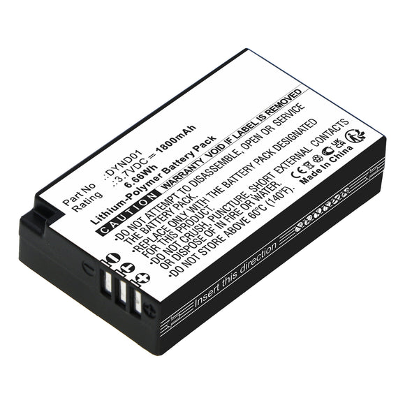 Batteries N Accessories BNA-WB-P18268 Game Console Battery - Li-Pol, 3.7V, 1800mAh, Ultra High Capacity - Replacement for Microsoft DYND01 Battery