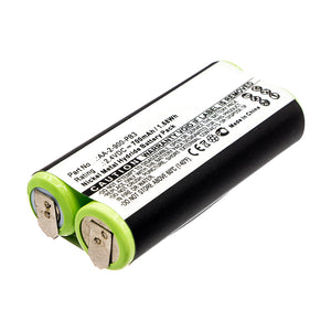 Batteries N Accessories BNA-WB-H10896 Personal Care Battery - Ni-MH, 2.4V, 700mAh, Ultra High Capacity - Replacement for Clarisonic AA-2-900-PB3 Battery