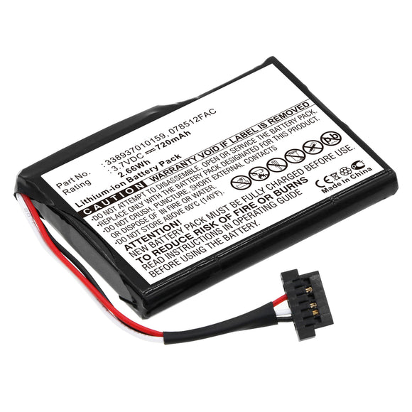 Batteries N Accessories BNA-WB-L4241 GPS Battery - Li-Ion, 3.7V, 720 mAh, Ultra High Capacity Battery - Replacement for Mitac 338937010159 Battery