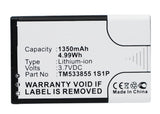 Batteries N Accessories BNA-WB-L1819 Speaker Battery - Li-Ion, 3.7V, 1350 mAh, Ultra High Capacity Battery - Replacement for JBL TM5338551S1P Battery