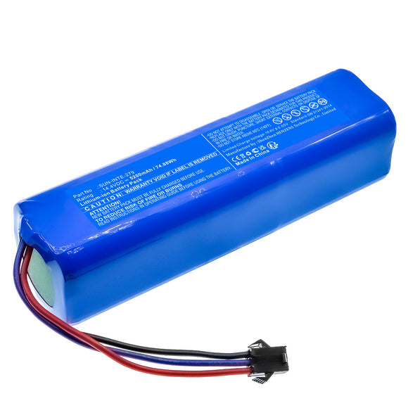 Batteries N Accessories BNA-WB-L18861 Vacuum Cleaner Battery - Li-ion, 14.4V, 5200mAh, Ultra High Capacity - Replacement for Mamibot SUN-INTE-279 Battery