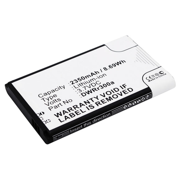 Batteries N Accessories BNA-WB-L1561 Wifi Hotspot Battery - Li-Ion, 3.7V, 2350 mAh, Ultra High Capacity Battery - Replacement for D-LINK DWRr300a Battery