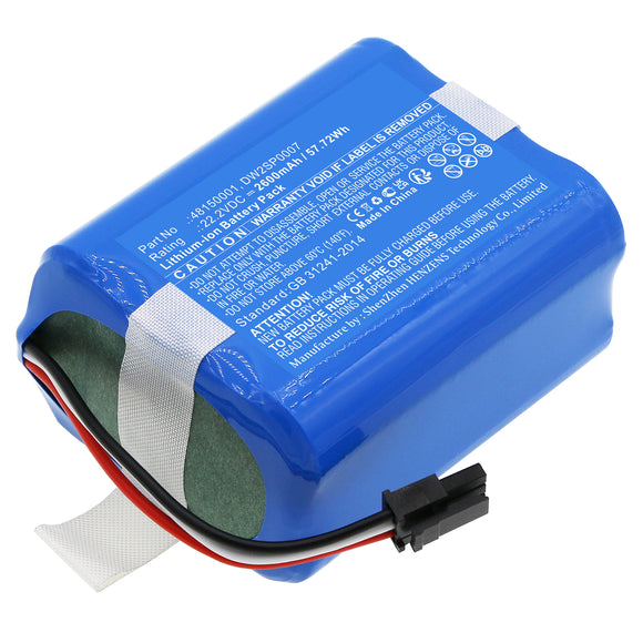 Batteries N Accessories BNA-WB-L17965 Lawn Mower Battery - Li-ion, 22.2V, 2600mAh, Ultra High Capacity - Replacement for Lawn Expert DW2SP0007 Battery