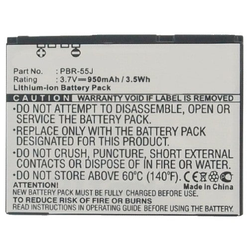 Batteries N Accessories BNA-WB-L3937 Cell Phone Battery - Li-ion, 3.7, 950mAh, Ultra High Capacity Battery - Replacement for AT&T PBR-55J Battery