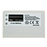 Batteries N Accessories BNA-WB-L9755 Remote Control Battery - Li-ion, 3.7V, 1300mAh, Ultra High Capacity - Replacement for Logitech F12440056 Battery