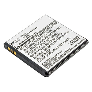 Batteries N Accessories BNA-WB-L11260 Cell Phone Battery - Li-ion, 3.7V, 2050mAh, Ultra High Capacity - Replacement for Sony Ericsson BA950 Battery