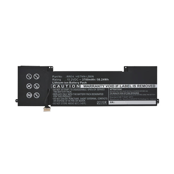 Batteries N Accessories BNA-WB-L11757 Laptop Battery - Li-ion, 15.2V, 3700mAh, Ultra High Capacity - Replacement for HP RR04 Battery