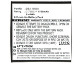 Batteries N Accessories BNA-WB-L8273 Cell Phone Battery - Li-ion, 3.7V, 1750mAh, Ultra High Capacity Battery - Replacement for Doro DBJ-1900A Battery
