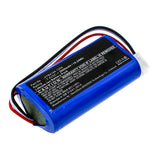 Batteries N Accessories BNA-WB-L13622 Medical Battery - Li-ion, 7.4V, 2600mAh, Ultra High Capacity - Replacement for Terumo 4YB4194-1254 Battery